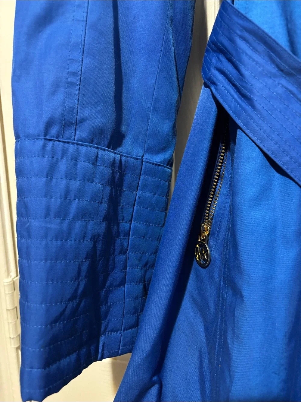 Michael Kors Royal Blue Trench Coat